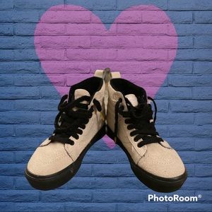 ❤️‍🔥 VANS sk8 hi mte platform ❤️‍🔥 off white suede EUC